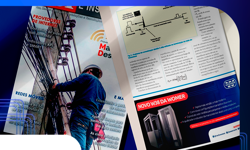 Womer/D2W é mais destaque em Revista RTI, referência para o setor de telecomunicações
