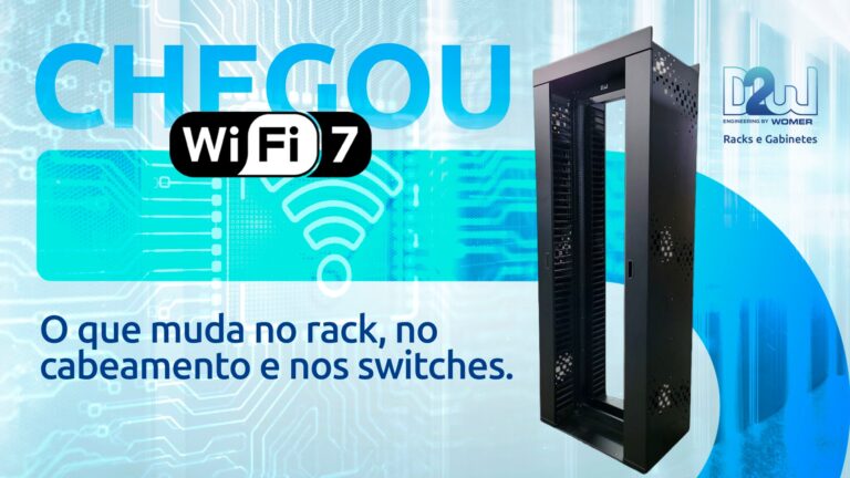 Home Infraestrutura de rack e cabeamento para Wi-Fi 7 nas empresas